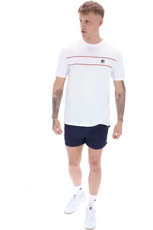 Fila Koszulka Williams z kontrastową lamówką, 100% bawełnaM
