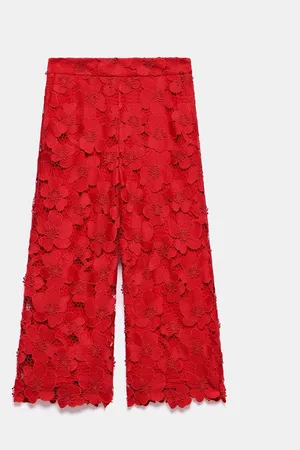 mint&berry Lace Cropped Trousers46