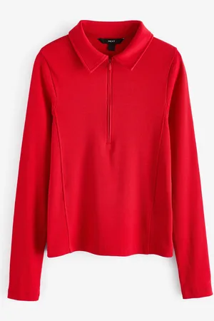 Next Long Sleeve Collared Zip Top44
