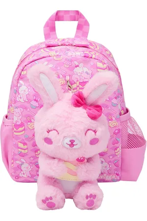 SMIGGLE Out & About Teeny Tiny Backpack With Detachable Plush ToyJeden
