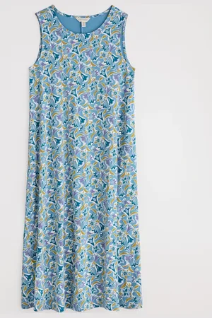 Seasalt Cornwall Sweet Violet Jersey Midi Dress42