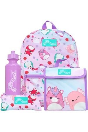 Character Squishmallows 4 Pc Backpack SetJeden