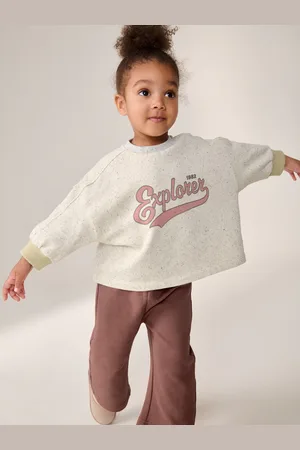 Next Long Sleeve Top And Wide Leg 100% Cotton Trousers Set (3mths-7yrs)4