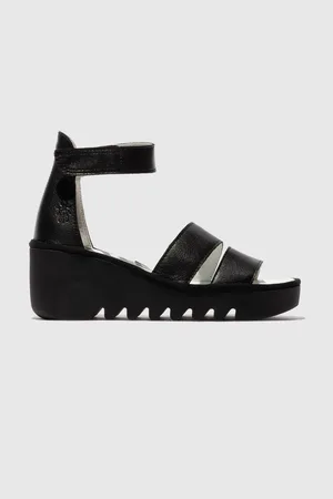 Fly London Bono Ankle Strap Wedge Sandalseu355