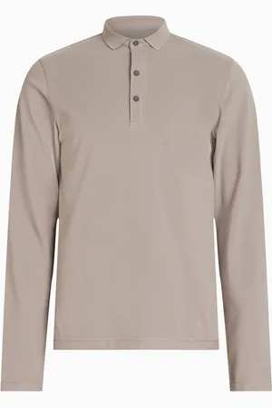 AllSaints AllSaints Reform Long Sleeve Polo ShirtXS