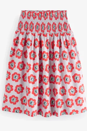 Cath Kidston Shirred 100% Cotton Skirt48