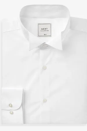 Next Easy Care Single Cuff Wing Collar Shirt54cm R (UK 21 R)