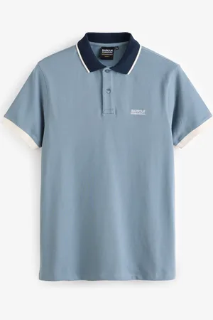 Barbour Blue Howall 100% Cotton Polo ShirtXXL