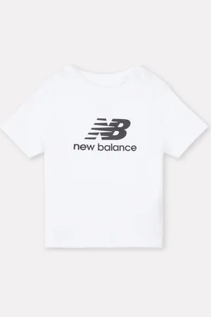 New Balance Kids Jersey Stacked Logo 100% Cotton T-Shirt8692 cm