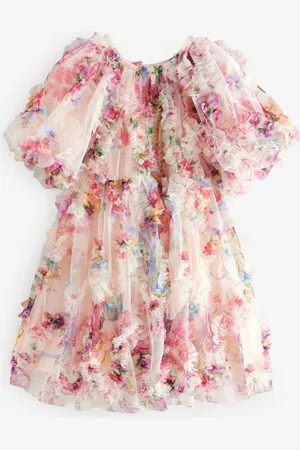 Next Ruffle Mesh Occasion Dress (3-16yrs)12 lat (152 cm)
