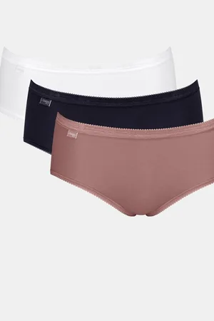 Sloggi Basic+ Midi Black Knickers 3 Pack48
