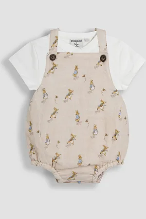 JoJo Maman Bébé Peter Rabbit Embroidered Sun Hat8692 cm