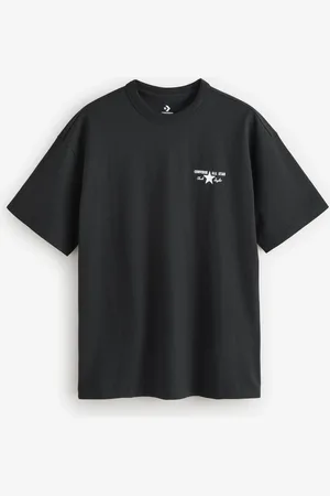 Converse License Plate Back Graphic Print 100% Cotton T-ShirtL