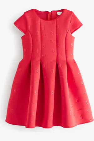 Ted Baker Plisowana sukienka z tkaniny scuba12 lat (152 cm)