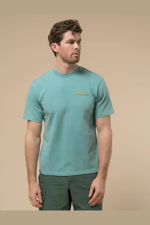 Penfield Mens Whale Scene Back Graphic Print 100% Cotton T-ShirtX-Large
