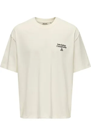 Only & Sons Back Print 100% Cotton T-ShirtL