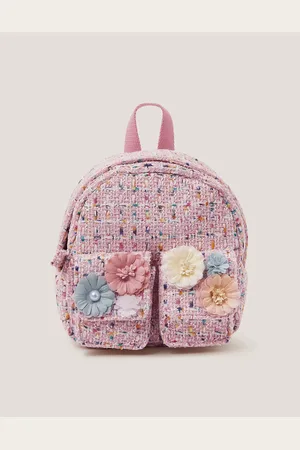 Monsoon Mini Flower Print Boucle BackpackJeden