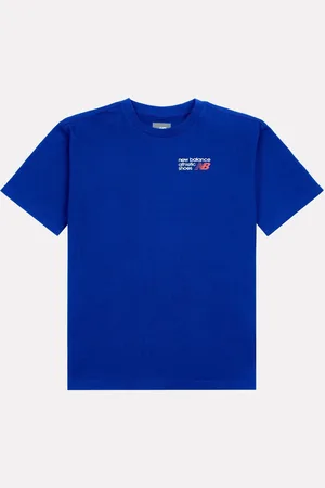 New Balance Kids Athletic Shoes Back Graphic 100% Cotton T-Shirt140146 cm