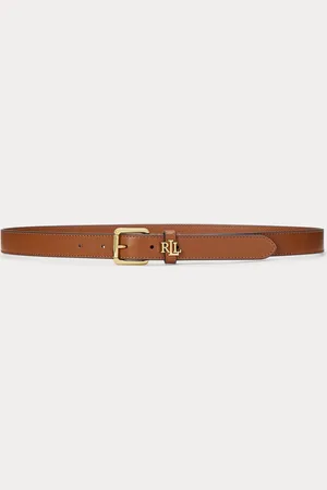 Ralph Lauren Smooth Leather Brown BeltS