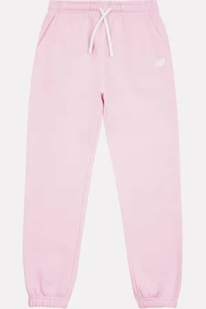 New Balance Girls Small Brush Back Logo Joggers12