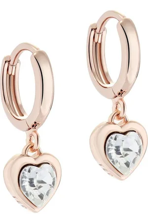 Ted Baker HANNIY: Crystal Heart Huggie EarringsJeden
