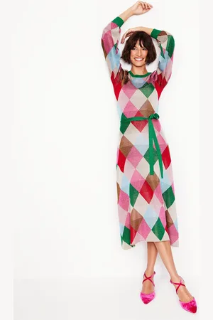 Boden Crew Jacquard Dress36 R