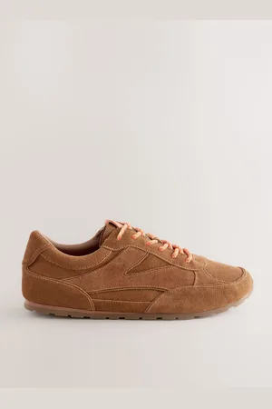 Next Premium Leather Slim Lace-Up TrainersEU 41 (UK 7)
