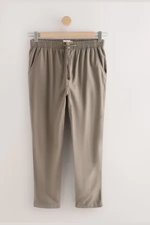 Next Linen Cotton Chino Trousers34 R