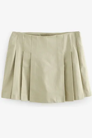 Next Pleated Kilt Mini 100% Cotton Skirt48