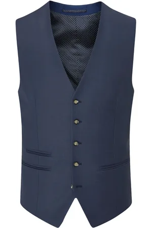 Skopes Tailored Fit Wool Blend Joss Suit Waistcoat38 R