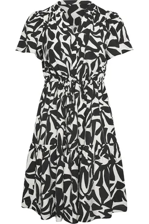 Evans Abstract Midi Shirt Dress50-52