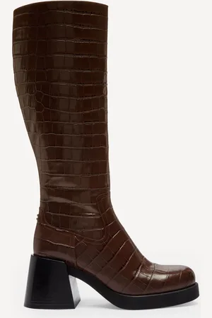 Coach Natasha Embossed Croc BootsEU 39 (UK 6)