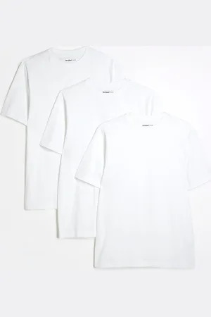 River Island Regular Fit T-Shirts 3 PackXXL