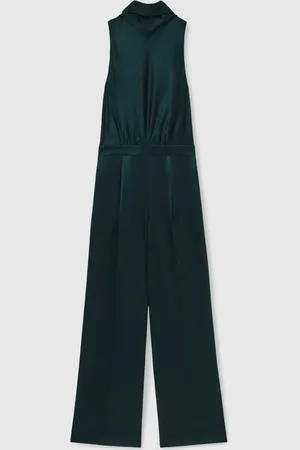 Reiss Farah Satin Cape Sash JumpsuitEU 34 (UK 6)