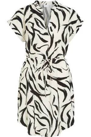 VILA Belted Short Shirt Dress38