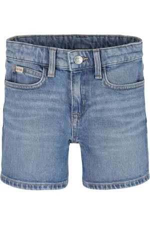 Calvin Klein Mid Rise Slim Denim Shorts128134 cm