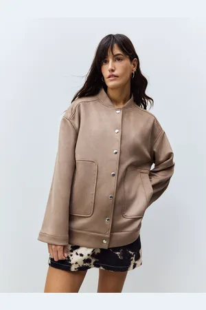 Next Faux Suede Bomber JacketEU 44 (UK 16)