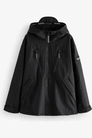 Ted Baker Czarna lekka kurtka nieprzemakalna 4 lat (104 cm)