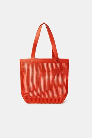Accessorize Mesh Stripe Shopper BagJeden