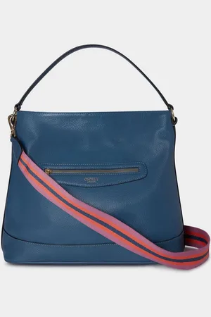 Osprey Blue The Hendrix Leather Hobo BagJeden