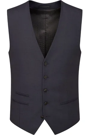 Skopes Newman Check Tailored Fit Suit Waistcoat48 Regular (UK 38 R)
