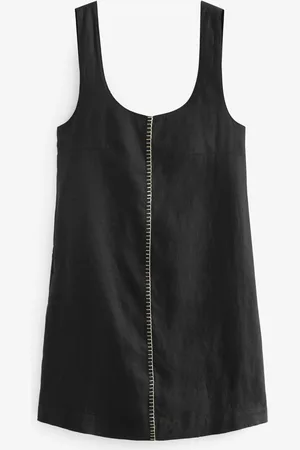 Next Premium 100% Linen Mini Dress44 Wysoki