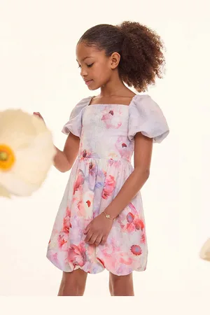 Lipsy London Puffball Jacquard Occasion Dress (5-16yrs)116122 cm