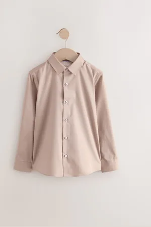 Next Long Sleeves Smart Trimmed Shirt (3-16yrs)158164 cm