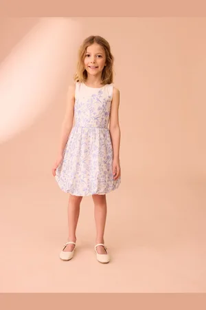 Laura Ashley Floral Bubble Hem Dress152158 cm