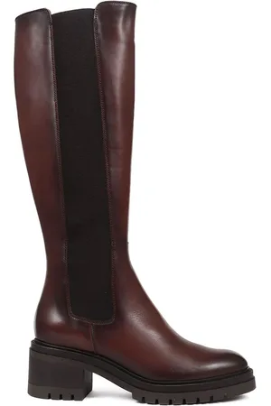 JONES BOOTMAKER Leather Knee High BootsEU 38 (UK 5)