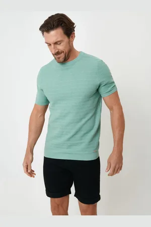 Threadbare Textured Knitted T-Shirt2X-L