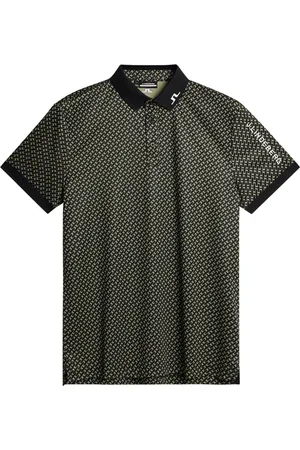 J Lindeberg J. Lindeberg Golf Tour Tech Print Polo ShirtS Reg