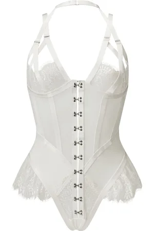 Ann Summers Exuberant Lace and Mesh BodysuitXL