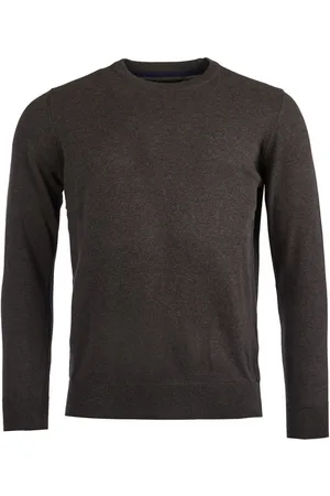 Barbour Mens 100% Cotton Pima Crew Neck Cotton JumperXL